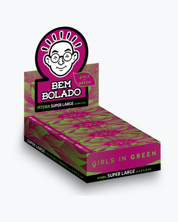 Piteira Cx Bem Bolado Sp Girls In Green Verge (rosa) 24li / 50fl
