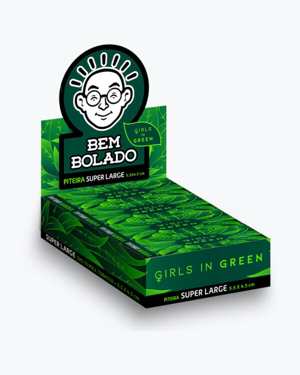 Piteira Cx Bem Bolado Sp Girls In Green (verde) Reci. 24li / 50fl