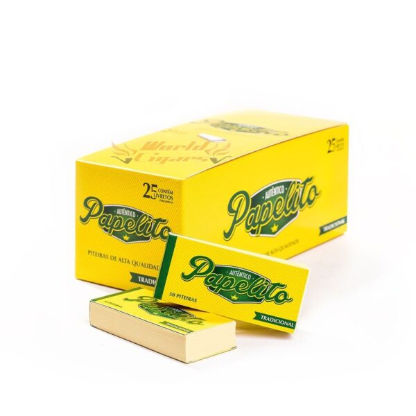 Piteira Cx Papelito Tradicional 25li / 36fl 55x25 Ref.206