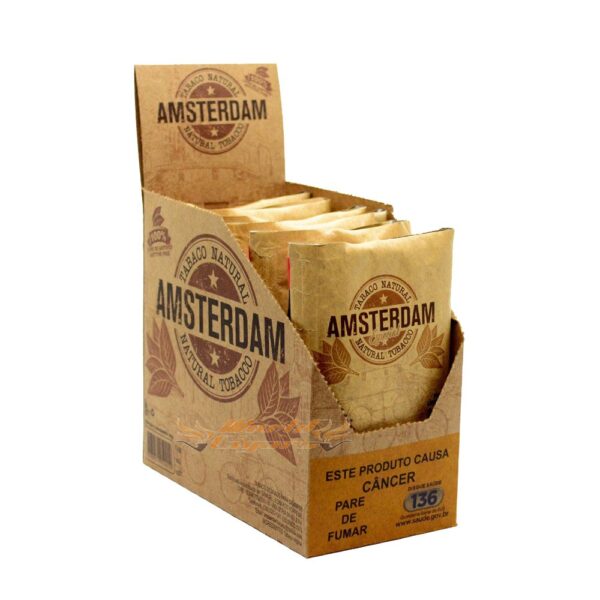 Tabaco Cx Amsterdam Tabaco Natural 25g C/ 6 Pcts