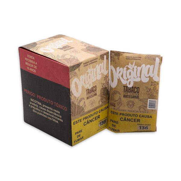 Tabaco Cx Original Bem Bolado Artesanal 25g
