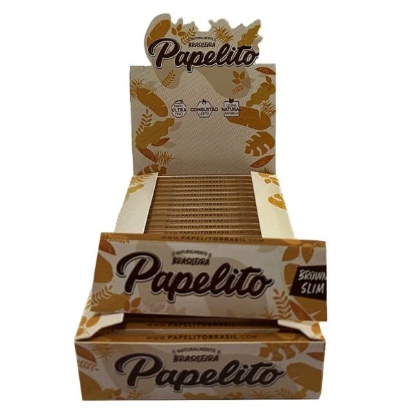 Seda Cx Papelito S/pt Ms Brown Nat S/d 25li / 50fl 78x44